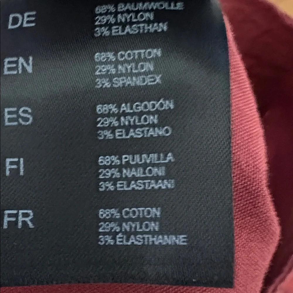 Kuhl Brick Red Red Cargo Pants Size 4